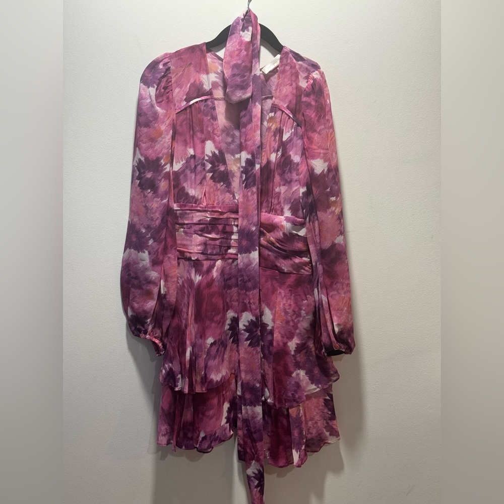 LOVESHACKFANCY silk mini dress Size 2